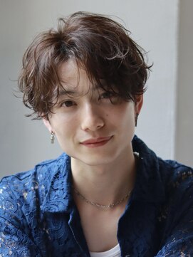 オーシャントーキョー サニー 原宿(OCEAN TOKYO Sunny) ミルクティーベージュニュアンスパーマ韓国マッシュグレー