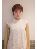 薬院【honen】ショートボブパーマイルミナカラー薬院大通