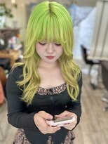 ラウラアンドロー(LAURA&RO)&nbsp;ダブルカラー/ケアブリーチ/インナーカラー/ベージュ【塚口】