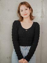 ビビディバビディブー 枚方ビオルネ店(Bibbidi.bobbidi.boo)&nbsp;やわらか外ハネ × ナチュラルボブ