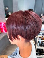 ザファーストラウンジ 練馬中村橋店(The 1st Lounge)&nbsp;ショート×ピンクカラー