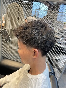 宮崎理容院 オークス店  【メンズ】スパイキーショート・ピンパーマ2