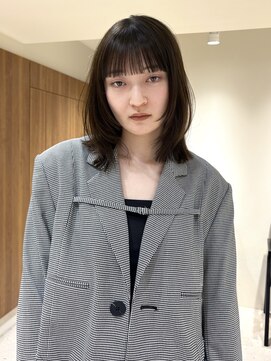 エンス 銀座(Ence) 顔周りカット/イメチェン/ショートボブ20代30代40代50代銀座