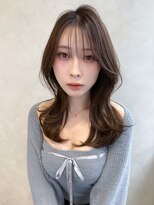 TLUUS 梅田茶屋町店【トゥルーズ】前髪&韓国レイヤー&ボブ&髪質改善【4/4~(予定)】 【TLUUSイメチェン前髪ピンクベージュクールショート】