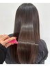 【触れたくなる髪へ】似合わせカット＋うる艶ストレート縮毛矯正　19,800円