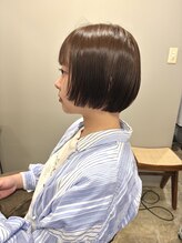 ノコルヘアー(Nocoru hair)&nbsp;モード可愛い前上がりボブ