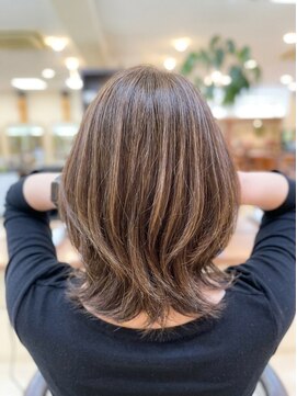 ビーワンヘアー 藤井寺 土師ノ里(B1hair) レイヤーカット/ミディアムレイヤー