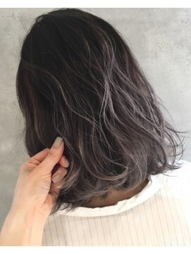 アンククロス 表参道(ANKH CROSS) ラベンダーグレーグラデーション