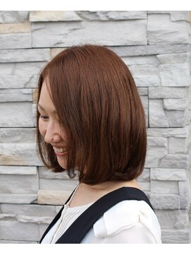 パルクヘアー(Parc hair) 前髪をつくらない愛されナチュラルボブ