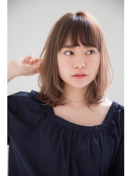 ジョエミバイアンアミ(joemi by Un ami) joemi3Dカラージグザグバングミニマムボブノットヘアー　花野