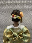 【新宿美容室Olive’s by Neolive 】振袖ヘアセット