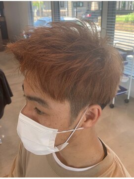 ラ メール ヘア デザイン(La mer HAIR DESIGN) オレンジジェットヘア