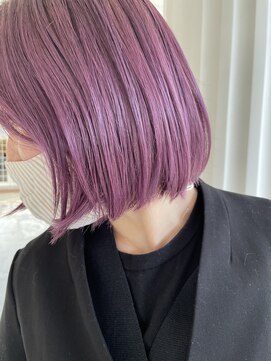 ビスクヘアデザイン(bisq hair design) High tone ☆ pink violet