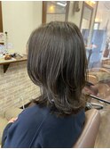 アッシュベージュ×ローレイヤー