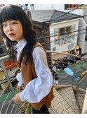 Ayato/美髪/ホワイトグレージュ/ネビージュ/こなれミディ/パーマ