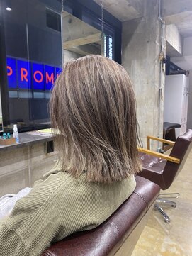 ブリッジ(BRIDGE) -contrast milktea beige-