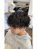 波巻きスパイラルパーマ