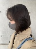 ボブカットフェイスレイヤー【白金台/白金/目黒】担当山岡