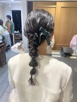 テトラ バイ ネオリーブ 横浜西口店(tetra by neolive)&nbsp;＊ゆるふわ編みおろしアレンジ＊