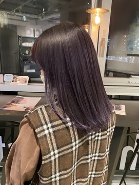 フレームプラス 御堂筋難波店(FRAME +) ブルーバイオレット・『漆』