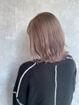 ミルクティーベージュブリーチカラーダブルカラー髪質改善美髪