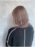 ミルクティーベージュブリーチカラーダブルカラー髪質改善美髪