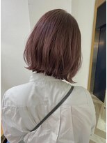 ロンドソレイユ 池袋(Lond soleil)&nbsp;ボブ/前髪カット/レイヤーカット×ケアブリーチ/デザインカラー