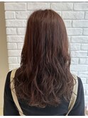 大人パーマセミロング