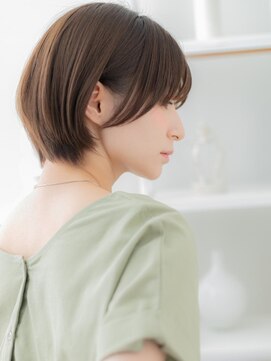モッズヘア 越谷(mod's hair) ダークアッシュ耳かけ伸ばしかけマッシュTb8越谷20代30代40代