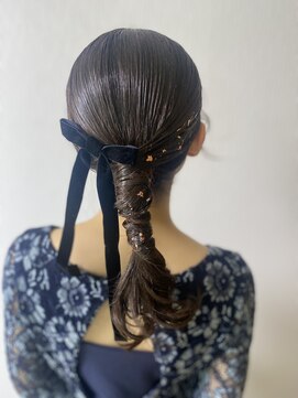 ミークスタイルヘアー(Miiku.style.hair) 編み下ろしスタイル