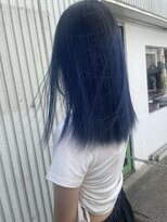 アッシュ 下北沢店(Ash)&nbsp;ブリーチ1.2回ブルーカラー