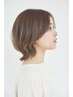 白髪ぼかしハイライト＋カット＋M3トリートメント￥13980