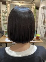 グリー(Gree)&nbsp;ミニボブ×透明感カラー☆