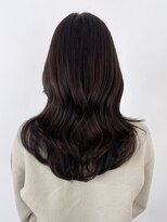 アイティーバイアルバム 藤沢店(IT by ALBUM) レイヤーロングアッシュブラックニュアンスカラー_ba501171