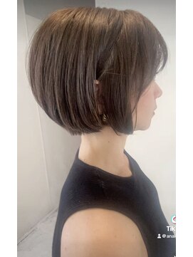 アナログノイ(analog noi) 初めての前髪でサッパリ清楚なイメージ