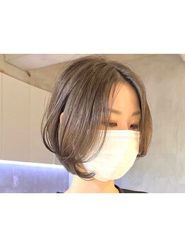 髪質改善トリートメントで、360度どこから見ても綺麗なツヤ髪に仕上げます＊[ショートボブ/ショートカット]
