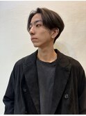 大人メンズセンターパート