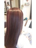 シークレットハイライト×ピンクブラウン