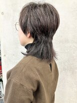 モリオ(morio)&nbsp;＊マッシュウルフカット外ハネロングウルフレイヤー30代40代1