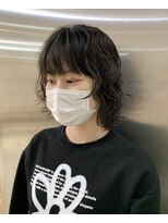 キジ(kiji)&nbsp;ボブパーマウルフパーマボブレイヤー