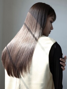 ミットバイツリー センター北(mit by tree)の写真/【mit式次世代水素髪質改善TRxAujua】扱いやすく滑らかな仕上がり。贅沢な艶髪体験をお届けします♪