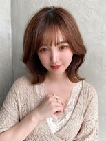 アフロート エル 大阪(AFLOAT L)&nbsp;20代小顔に見える！くびれレイヤー × メルティベージュ