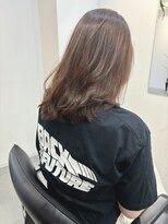 コニー アンド リリー(conne&riri)&nbsp;【お客様スタイル】パープルを加えたシナモンベージュカラー