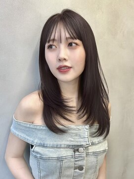 グロー オオミヤ アネックス 大宮(GLROW OMIYA ANNEX) 韓国ヘアレイヤーカットアメイジアカラーシースルーバング