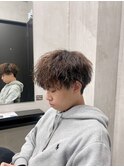 MEN'S HAIR/ツイストスパイラル/松戸駅/刈り上げセンターパート