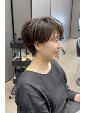 ハルキ ミナト ジャパン オオサカ(HARUKI MINATO japan OSAKA) 40代50代60代白髪マッシュショートボブ大人美人くびれ髪質改善