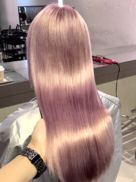 ピチカート 原宿(pizzicato) さくらピンク/色落ちブロンド