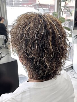 エデアンホンテン メンズサロン(EDEAN 本店 （旧：EDEAN 上通）) 熊本メンズカット サーフカール MEN'S HAIR ハイライト
