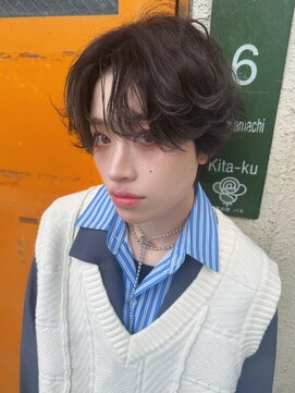 ハピネス 王寺店(Happiness) メンズライク マレットヘア ハンサムショート ショートパーマ