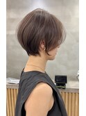 浦和ショートヘアショートカット白髪ぼかし白髪染めボブ40代50代